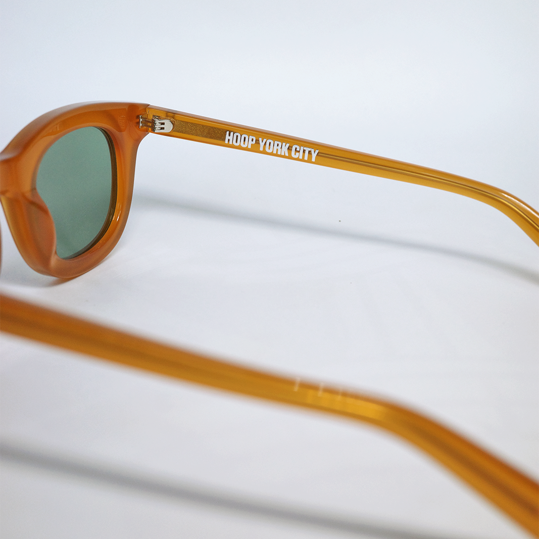 Hoop York City Eyewear Sunglasses Azra Amber