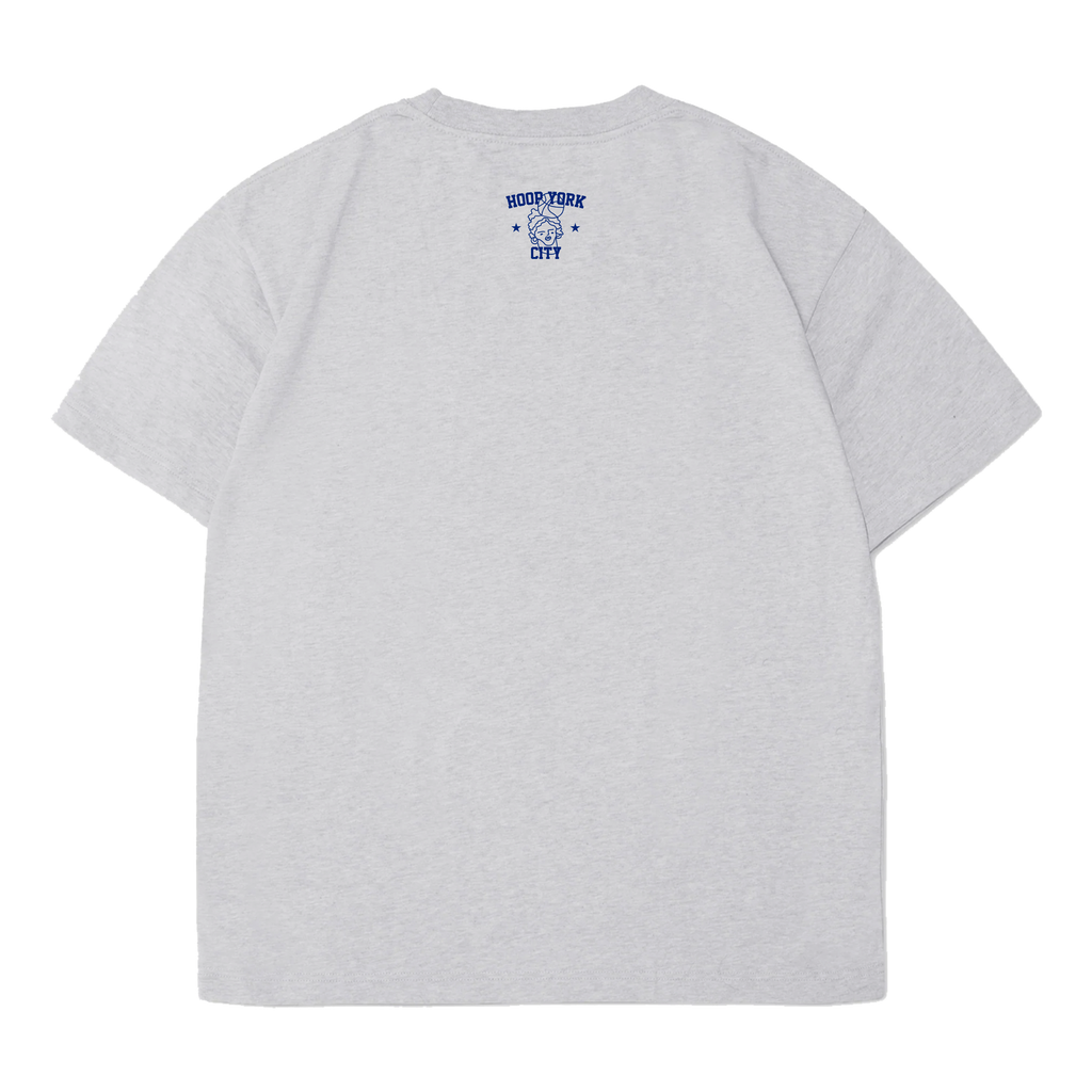 Chicks Basketball T-Shirt - Heather Grey