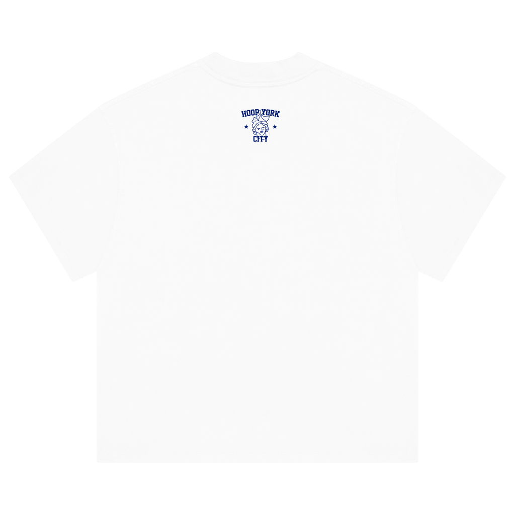 LOW STOCK! Chicks Basketball T-Shirt - White