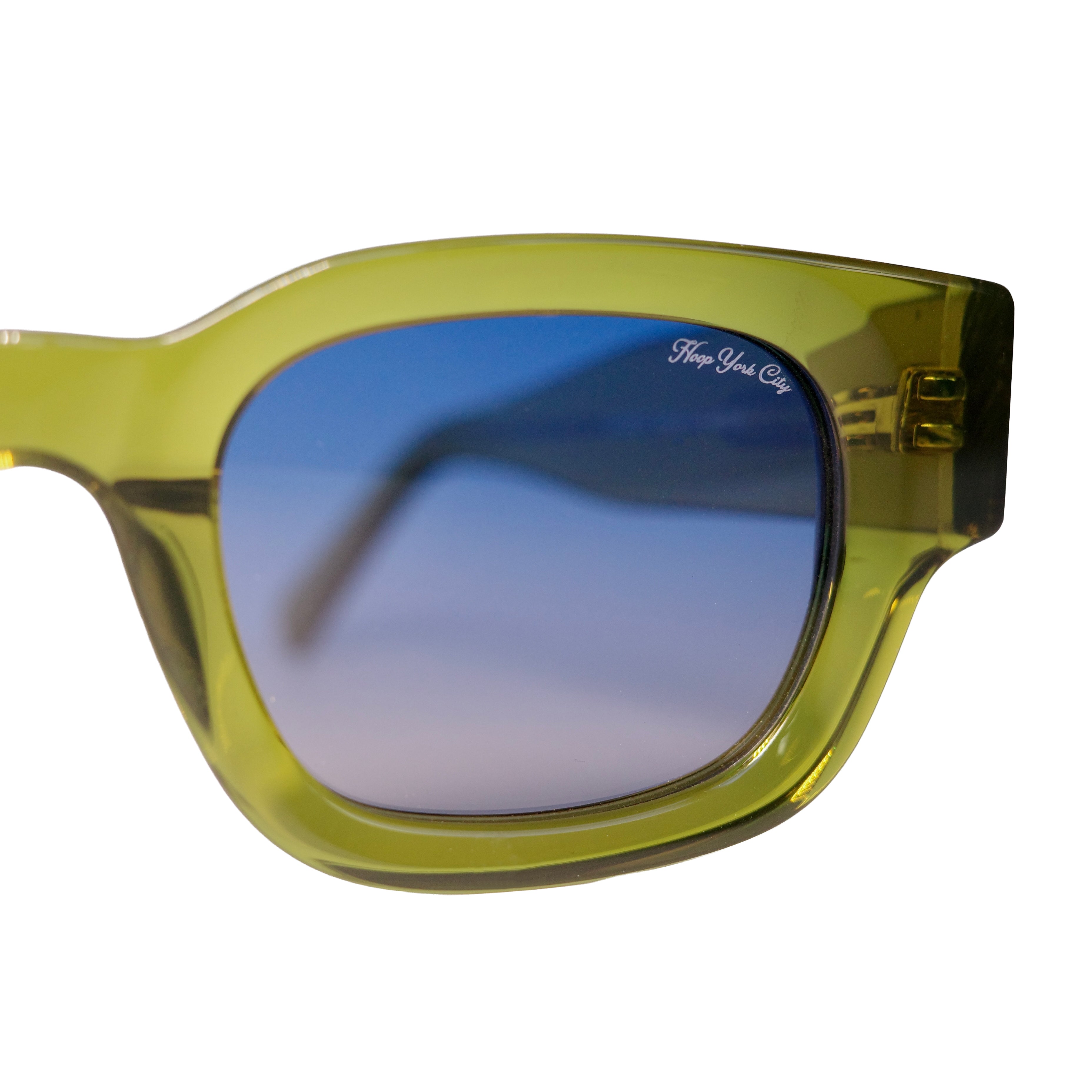 Hoop York City Eyewear Sunglasses Venus Electric Olive