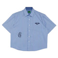 Cropped Poplin Dress Shirt