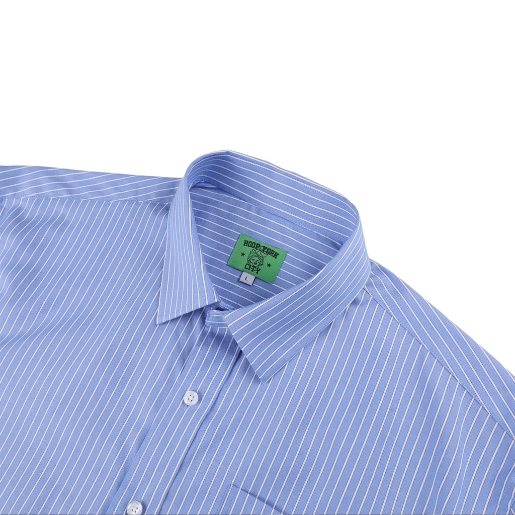 Cropped Poplin Dress Shirt