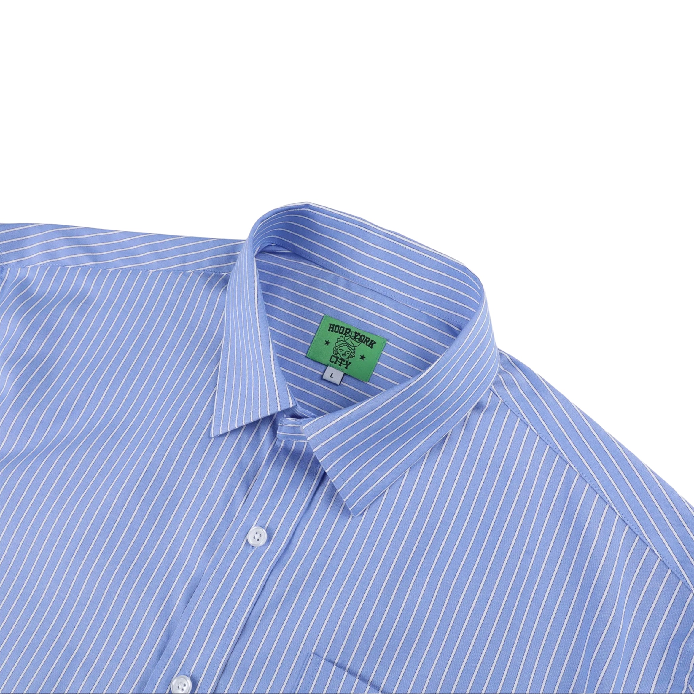 Cropped Poplin Dress Shirt