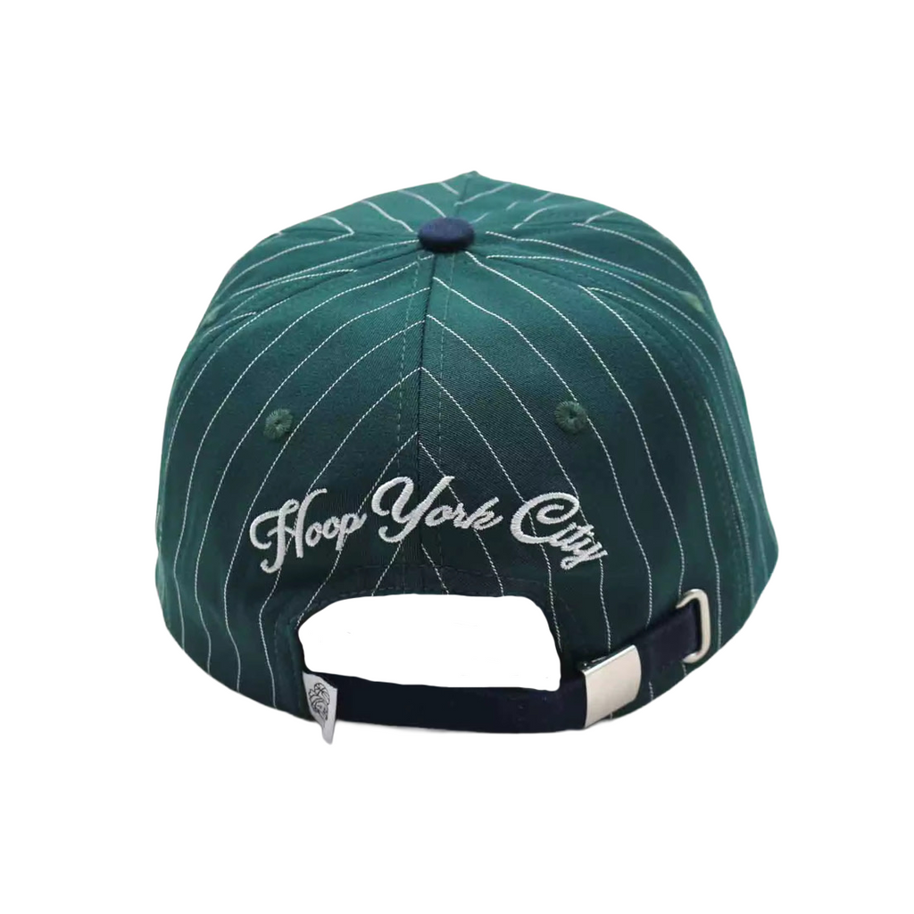 Pinstripe Monogram Strapback