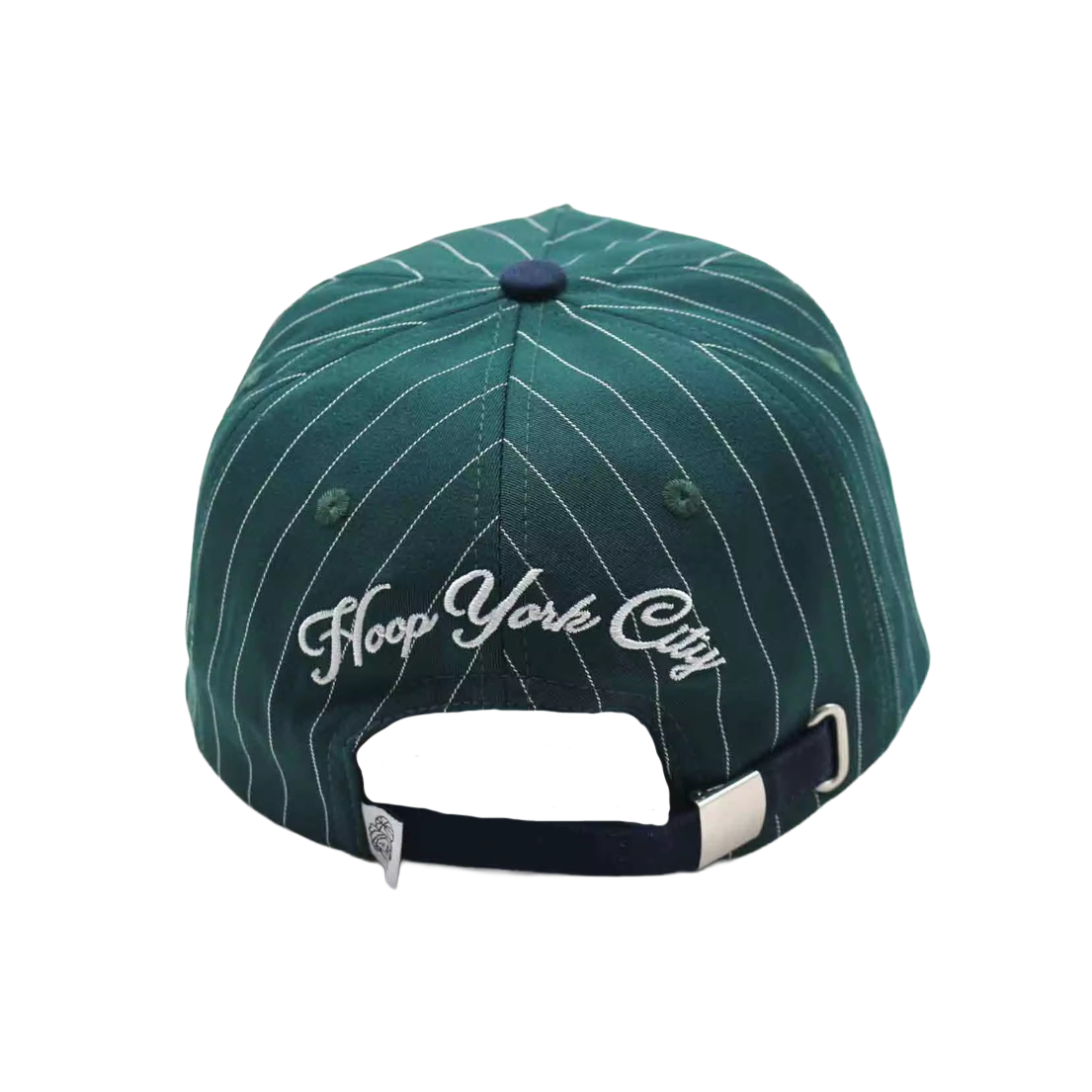 Pinstripe Monogram Strapback